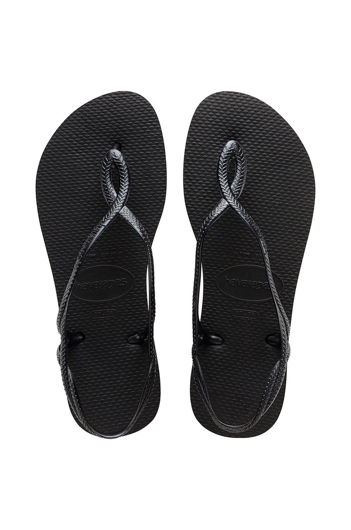 Sandály Havaianas LUNA bez podpatku černá 4129697.0090.P