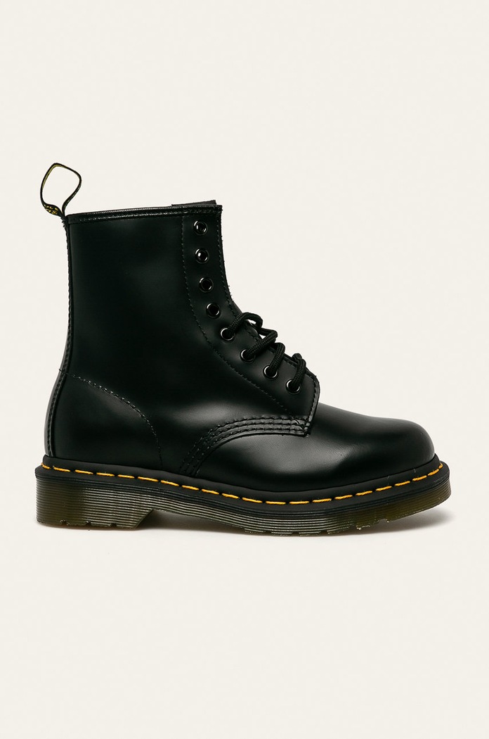 Dr. Martens - Μποτάκια 1460 Smooth φλατ μαύρο DM11822006