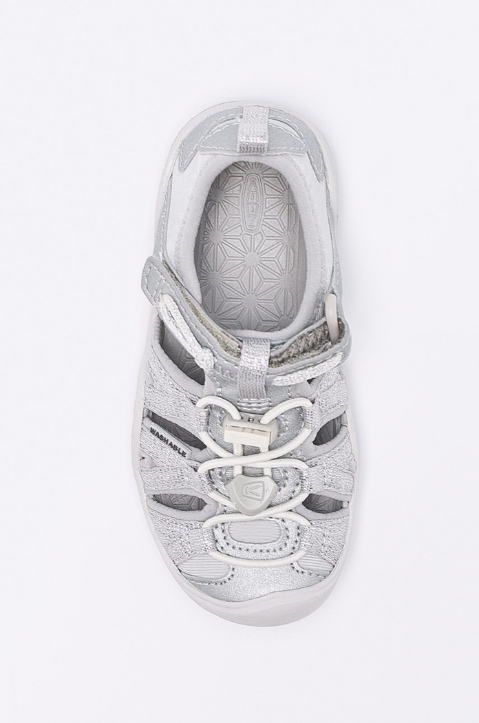 Keen - Dětské sandály 1018363 stříbrná