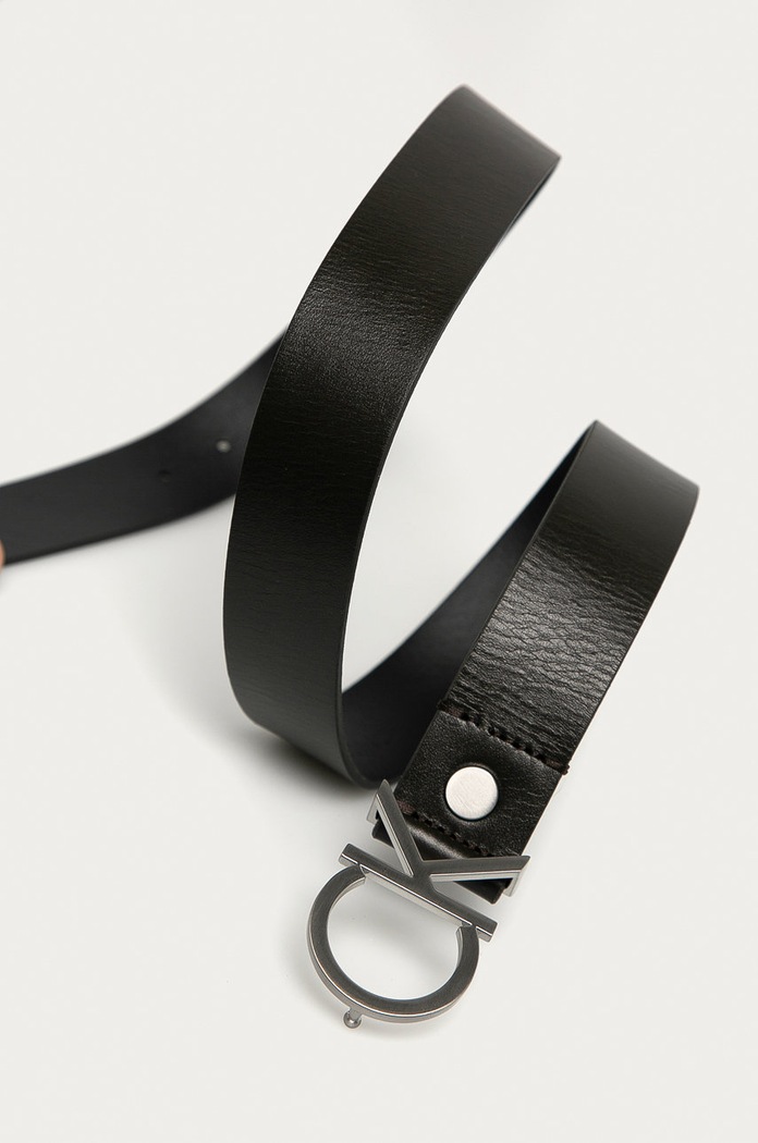 Calvin Klein Jeans curea de piele K60K602141 maro AA00