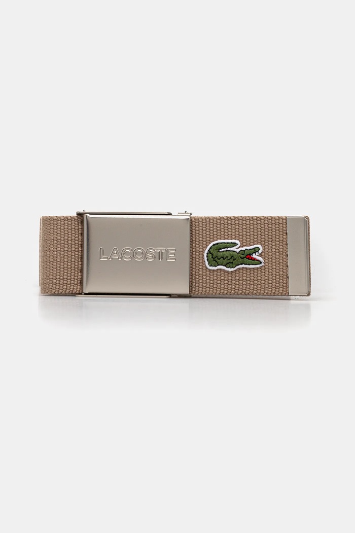 Lacoste pásek pánský béžová RC2012