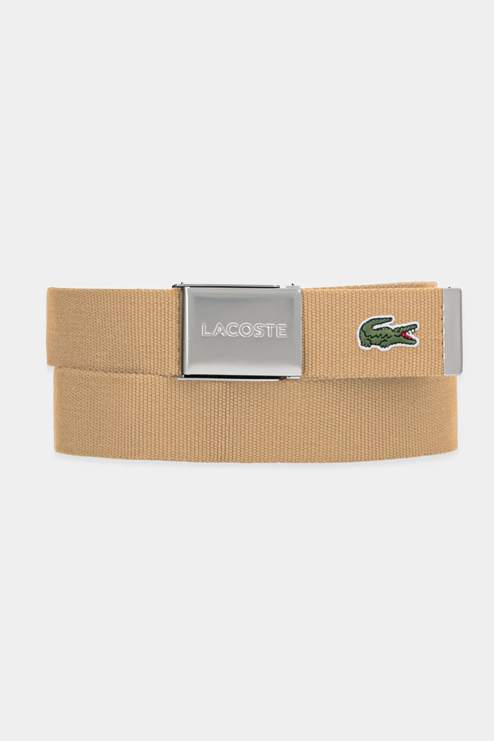 Lacoste pásek pánský béžová RC2012