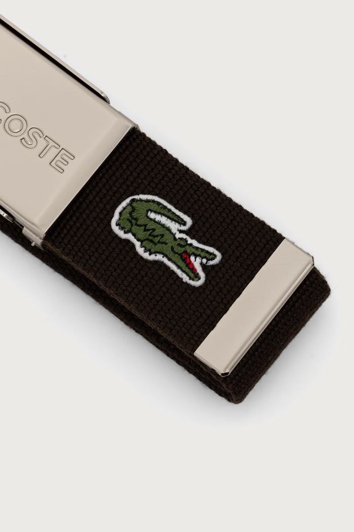Lacoste Pasek męski RC2012 brązowy SS26