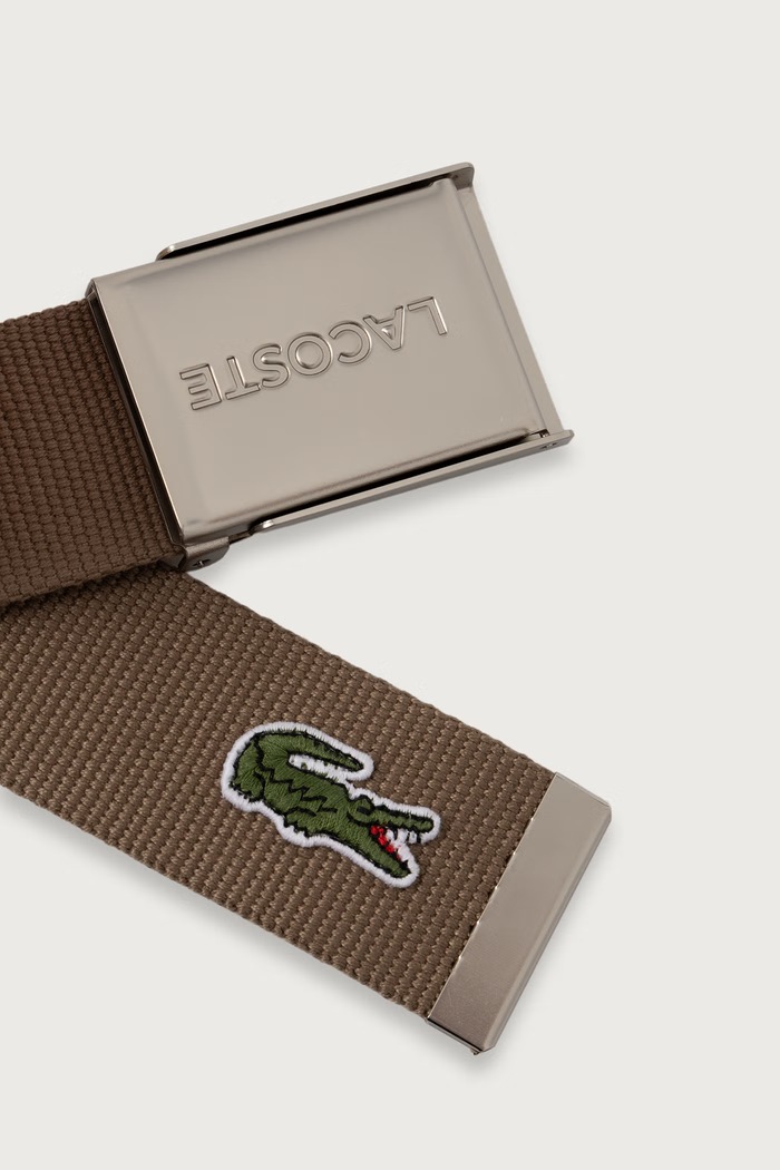 Lacoste Pasek męski RC2012 brązowy SS26