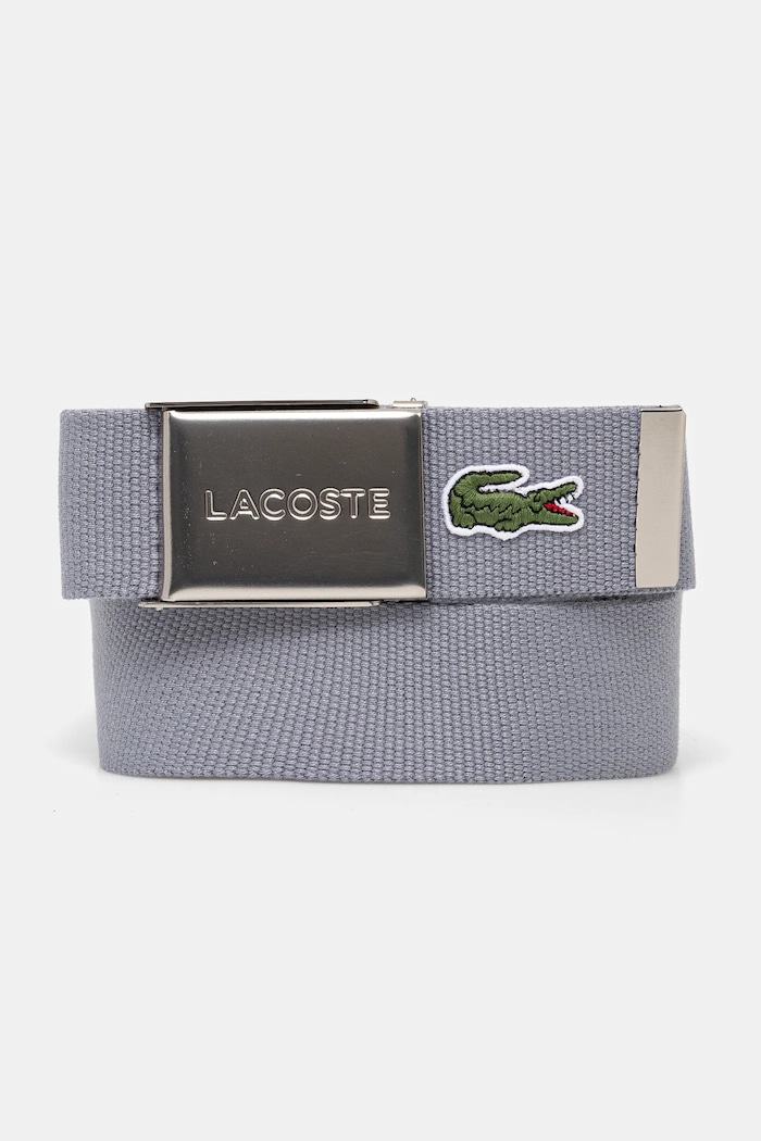 Lacoste curea pentru bărbați gri RC2012
