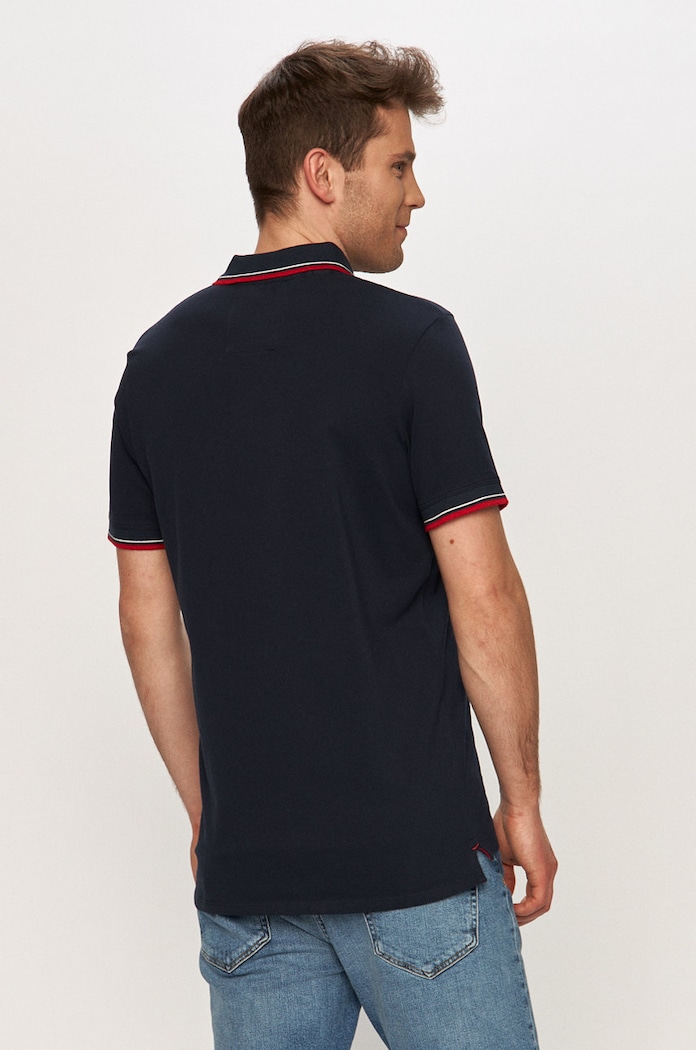 Odzież Selected Homme - Polo 16062542 granatowy