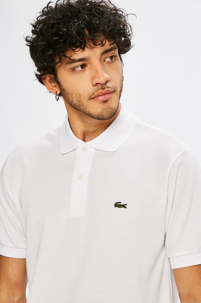 Polo . L1212.. Lacoste L1212.. biały