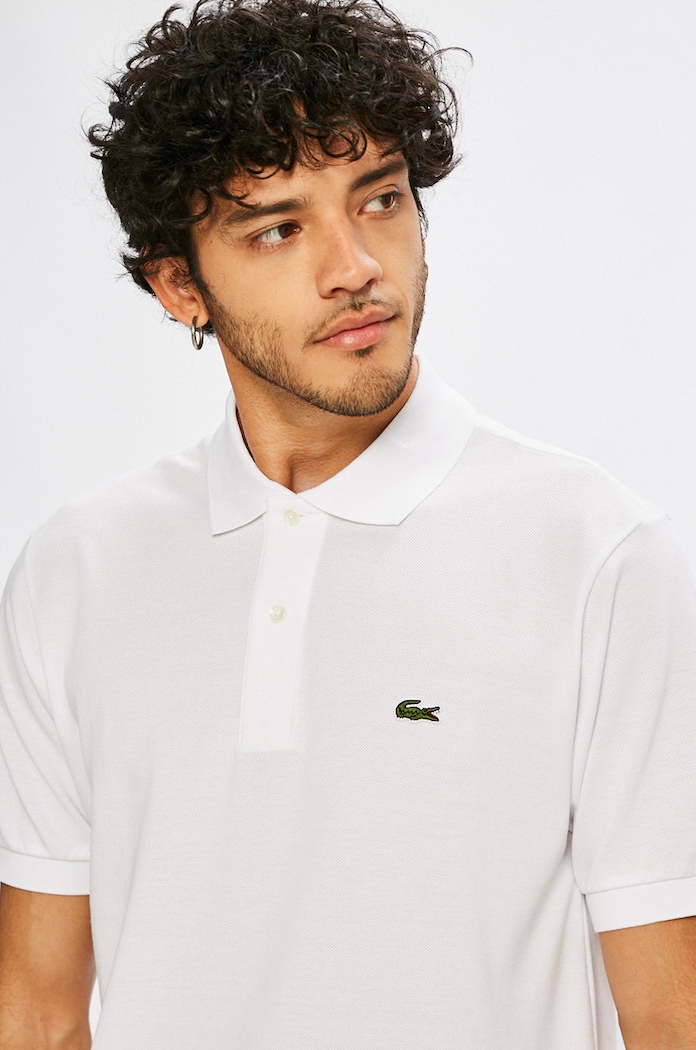 Polo . L1212.. Lacoste L1212.. biały