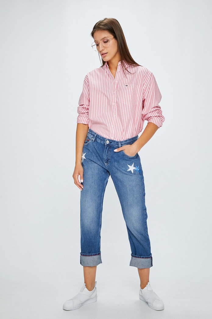 Tommy Jeans - Rifle Lana DW0DW04160 modrá SS18