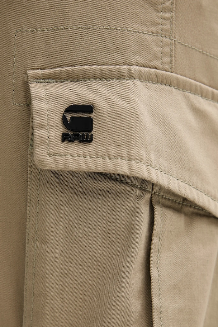 G-Star Raw панталон Rovic zip 3d regular tapered бежов D02190.5126.239.