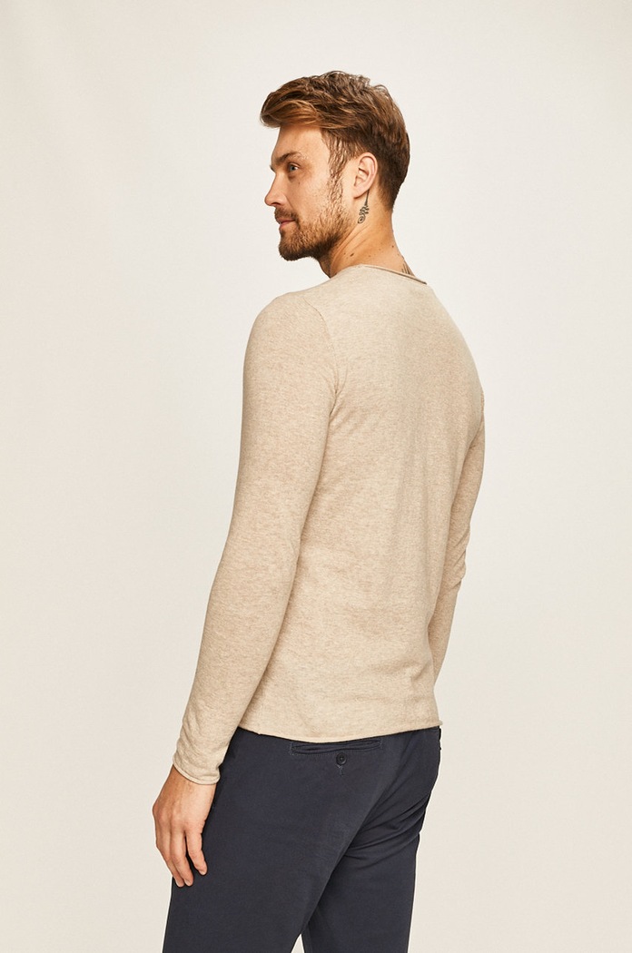 Odzież Selected Homme - Sweter 16047649 beżowy