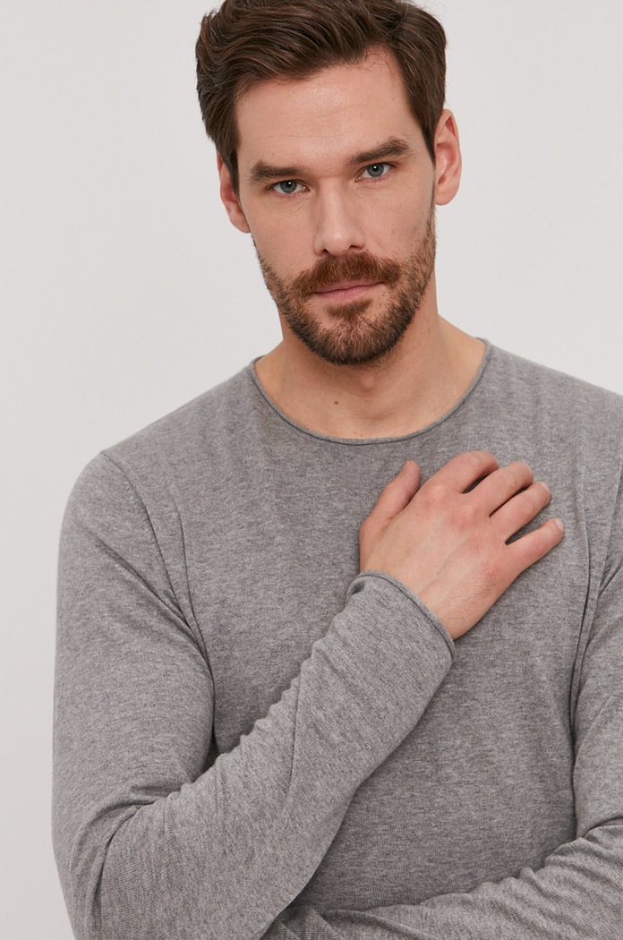 Selected Homme - Svetr šedá 16047649