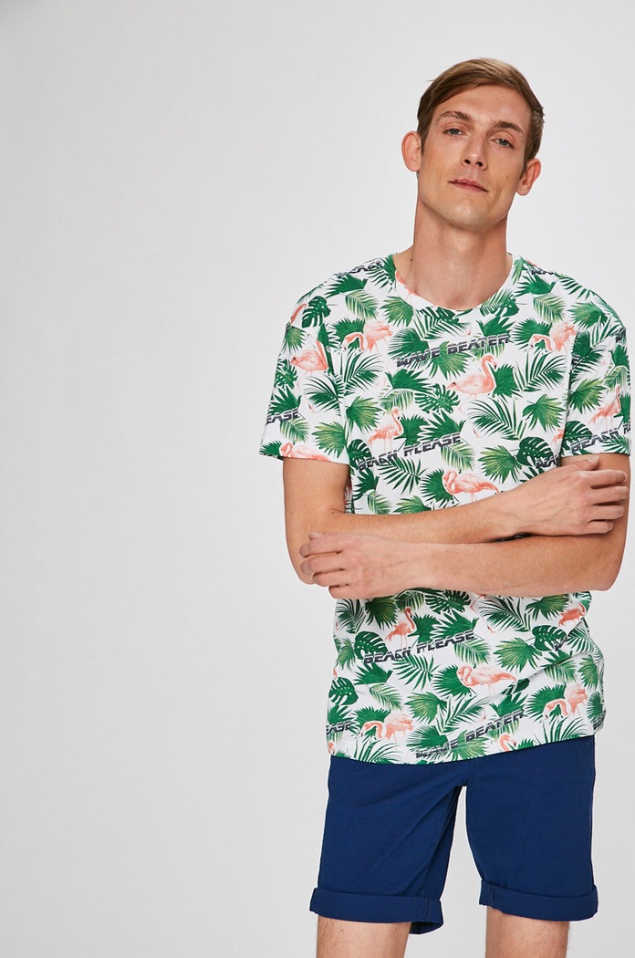 Review - T-shirt pamut fehér 10745303504.