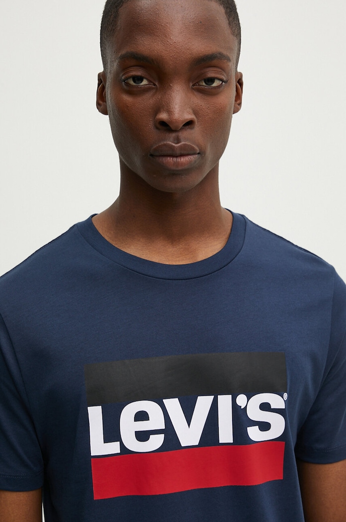 Levi's μπλουζάκι σκούρο μπλε 39636.0003