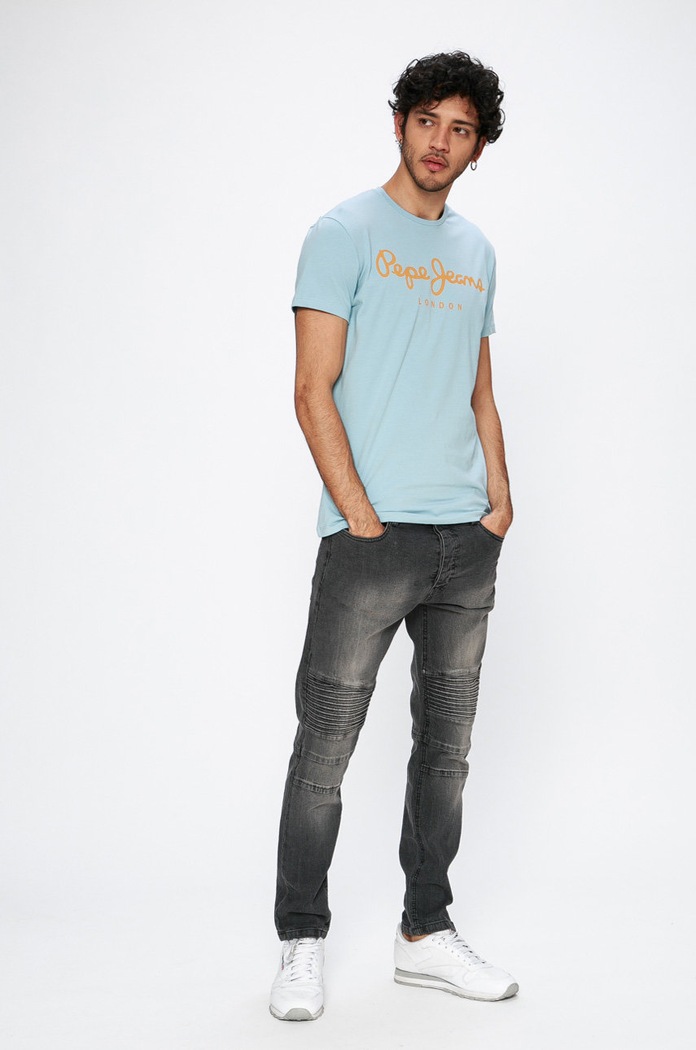 Pepe Jeans - T-shirt PM501594. niebieski AA00