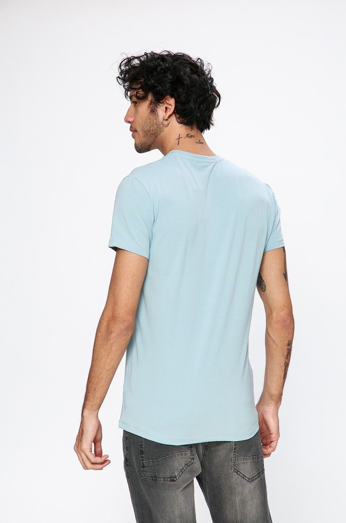 Odzież Pepe Jeans - T-shirt PM501594. niebieski