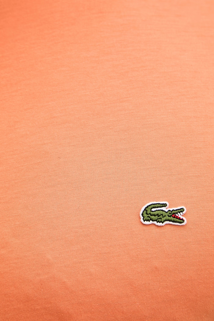 Lacoste tričko pánske bavlnené TH6709 oranžová