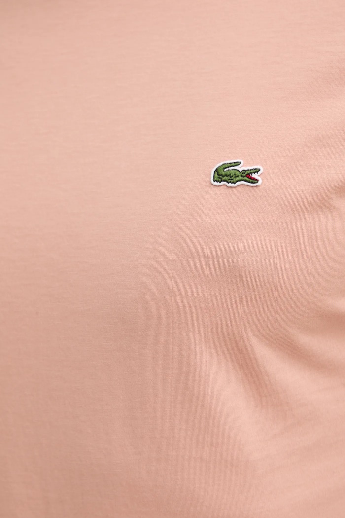 Lacoste tričko pánske bavlnené TH6709 oranžová