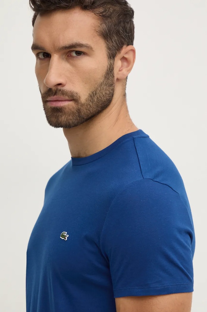 Lacoste tričko pánské bavlněné námořnická modř TH6709