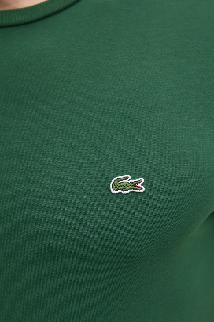 Lacoste tričko pánske bavlnené TH6709 zelená
