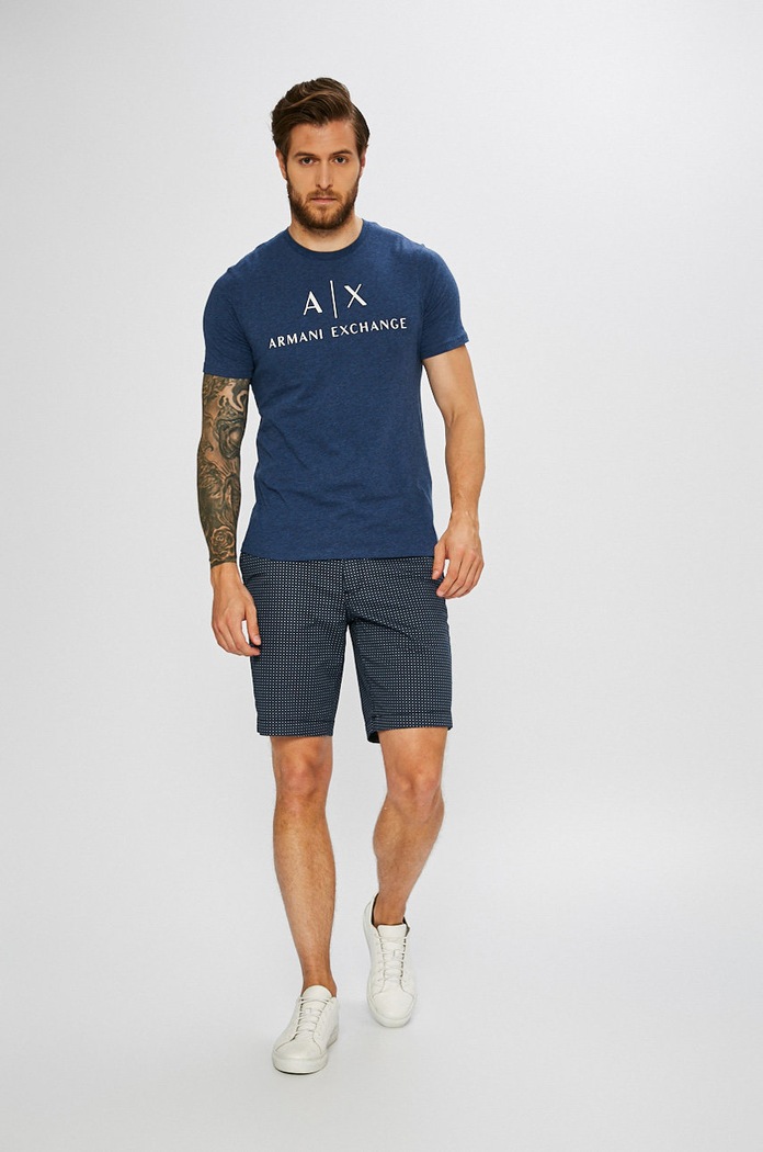 Tričko Armani Exchange 8NZTCJ.Z8H4Z.NOS modrá AA00