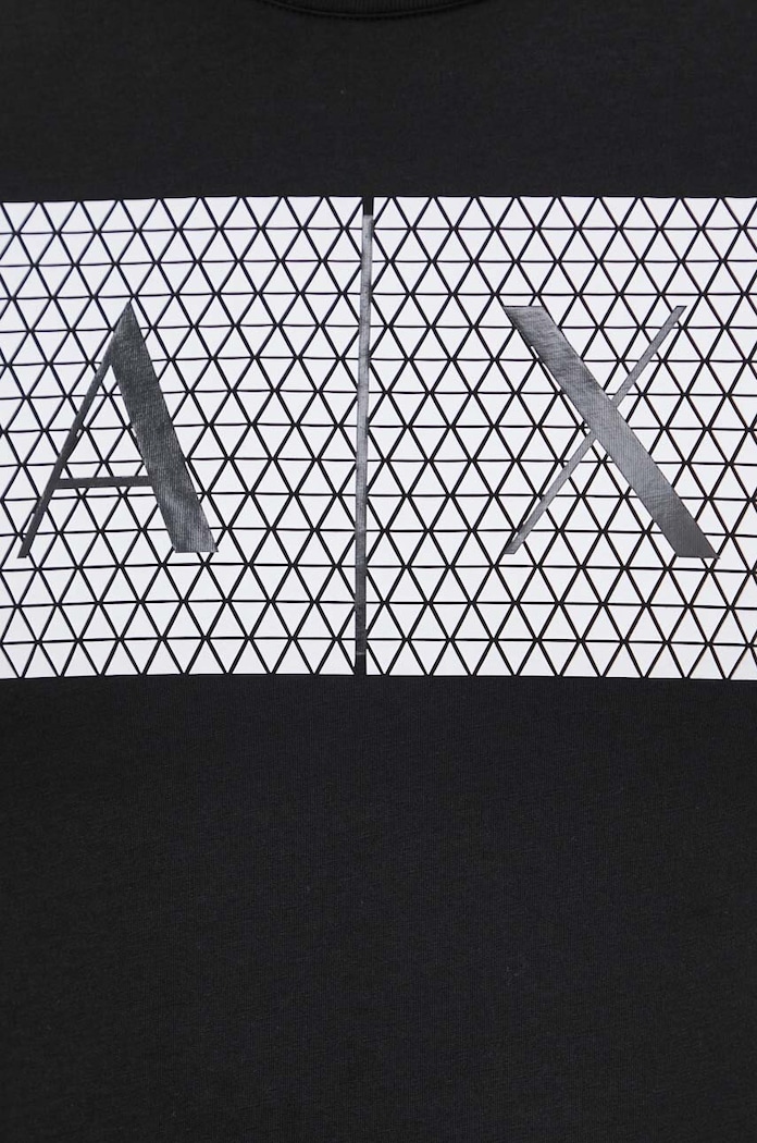 Bavlnené tričko Armani Exchange 8NZTCK.Z8H4Z.NOS čierna