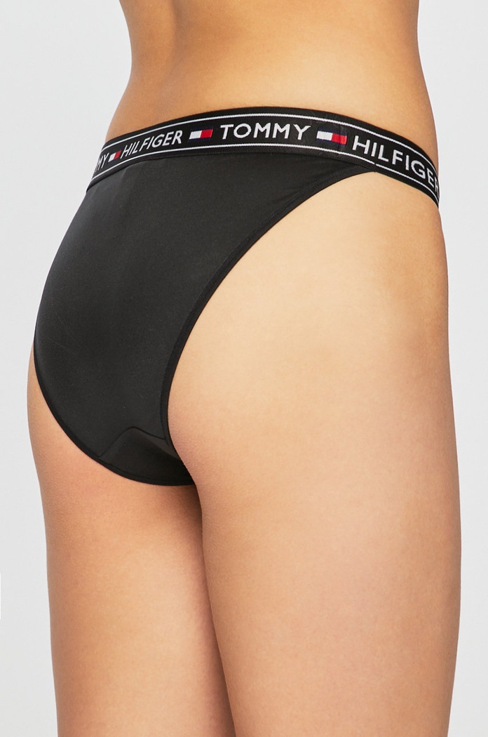 Tommy Hilfiger Σλιπ UW0UW00704 μαύρο AA00