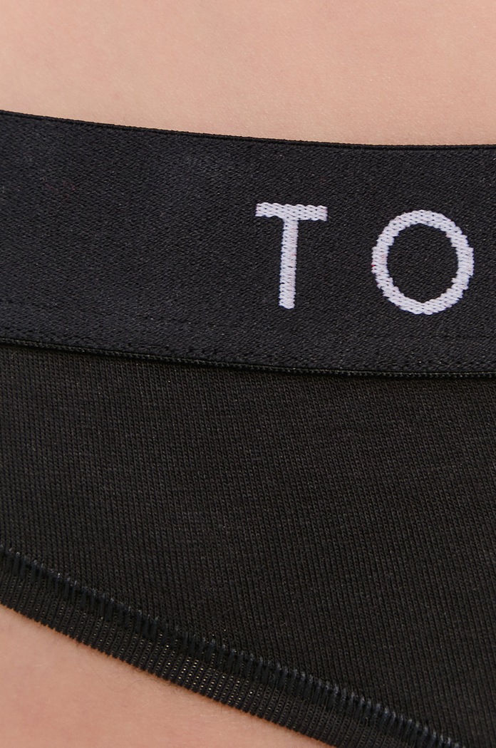 Ρούχα Tommy Hilfiger Στρινγκ UW0UW01555 μαύρο