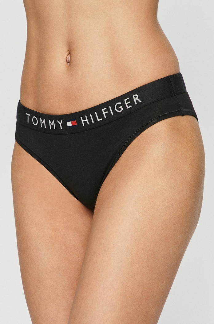 Tommy Hilfiger chiloți figi negru UW0UW01566
