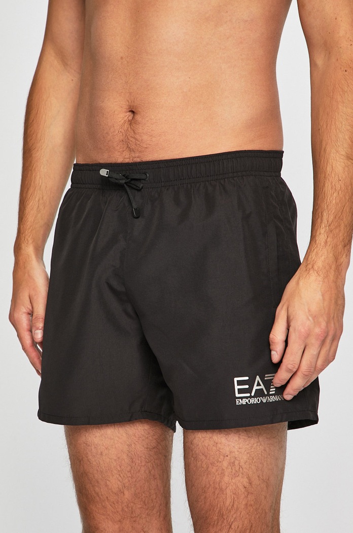 EA7 Emporio Armani - Fürdőnadrág nyomtatásos fekete CC721.902000.NOS
