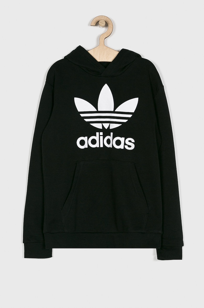 Суичър adidas Originals DV2870 без качулка черен DV2870