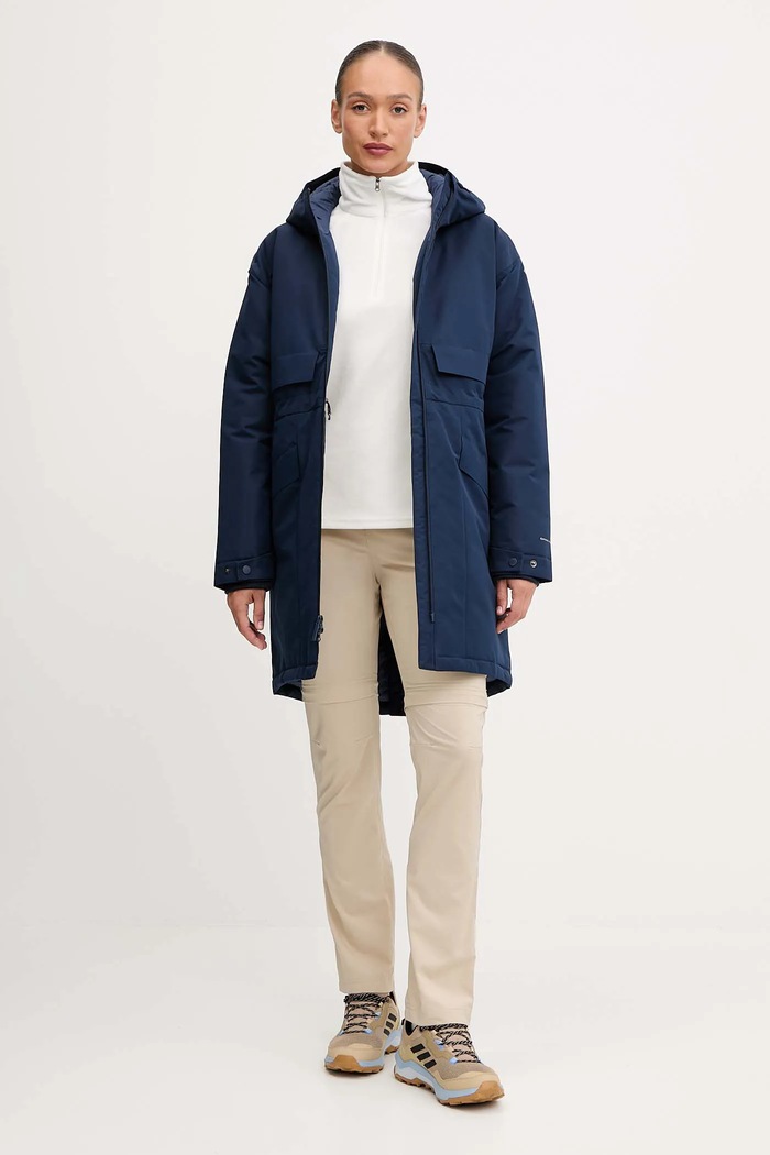 Športová mikina Columbia Glacial IV 1802201 biela SS26