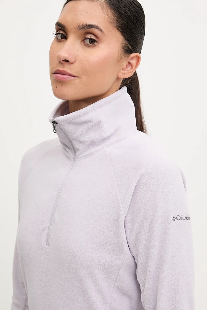 Спортен суичър Columbia Glacial IV виолетов 1802201