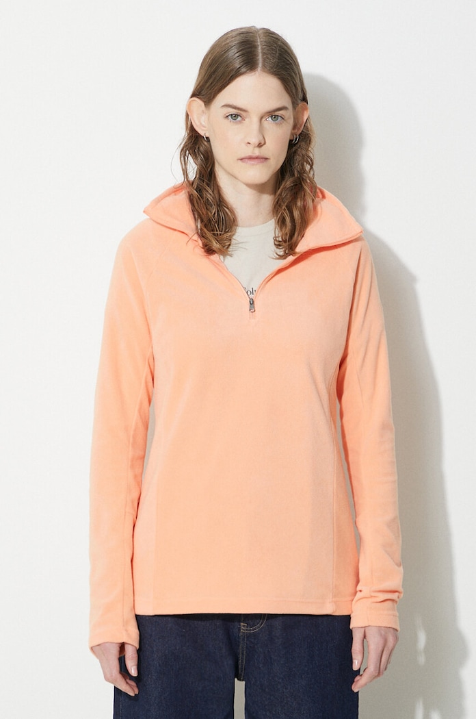 Columbia sports sweatshirt Glacial IV fleece orange 1802201