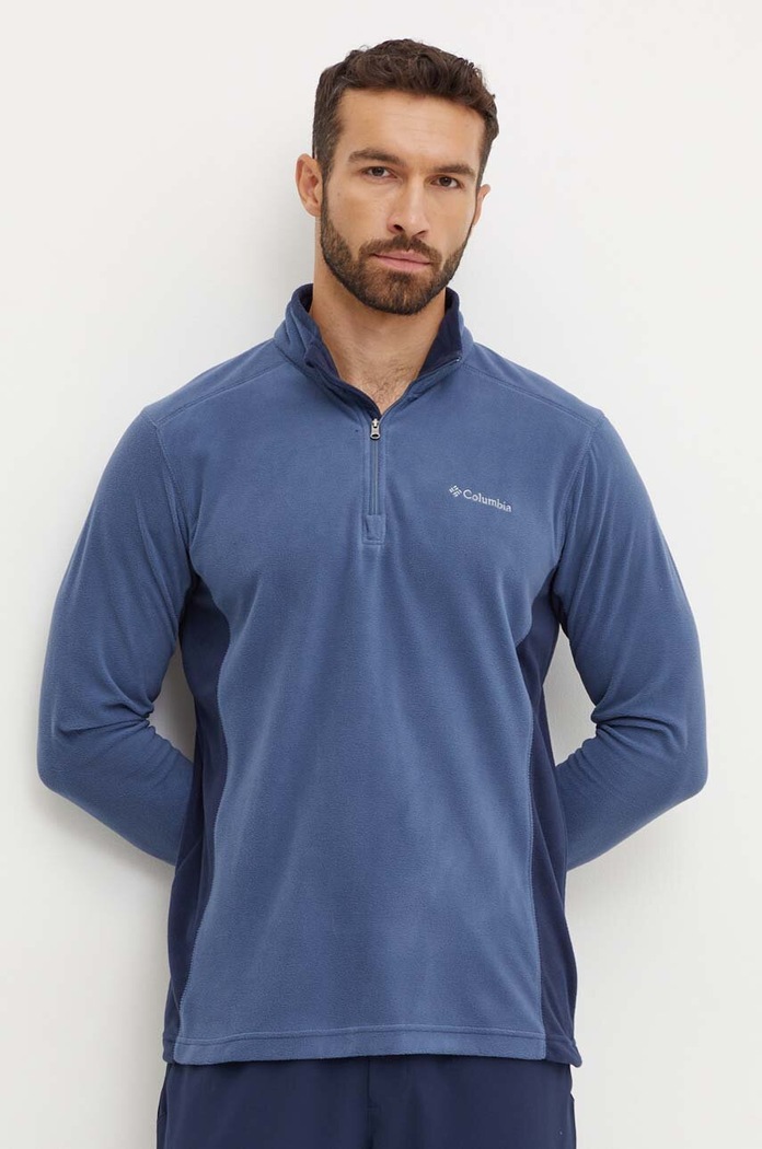 Columbia bluza sportowa Klamath Range II bez kaptura granatowy 1352472