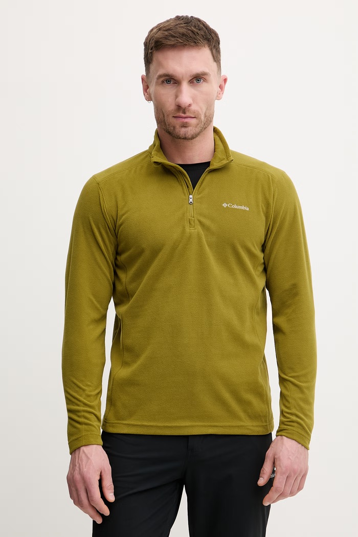 Columbia bluza sportowa Klamath Range II bez kaptura zielony 1352472