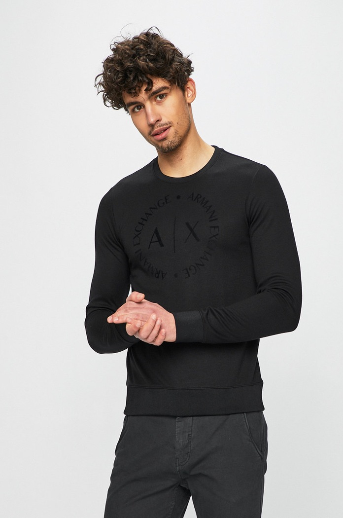 Armani Exchange - Mikina 8NZM87.Z9N1Z černá