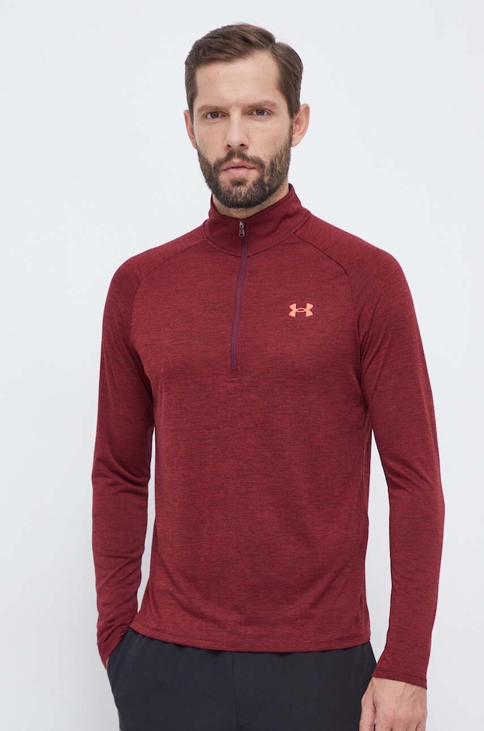Tréninková mikina Under Armour Tech 2.0 burgundské 1328495