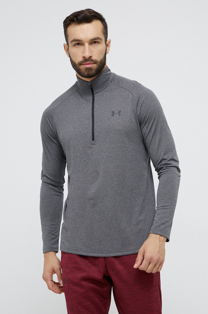 Tréninková mikina Under Armour Tech 2.0 bez kapuce šedá 1328495