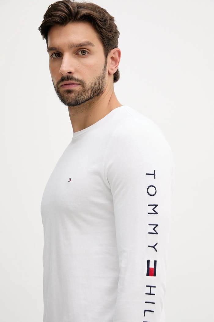 Tommy Hilfiger - Longsleeve λευκό MW0MW09096