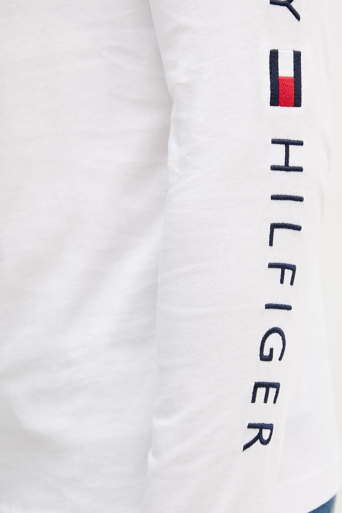 Tommy Hilfiger - Longsleeve MW0MW09096 λευκό