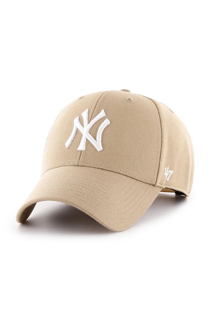 47brand șapcă MLB New York Yankees bej B.MVPSP17WBP.KH