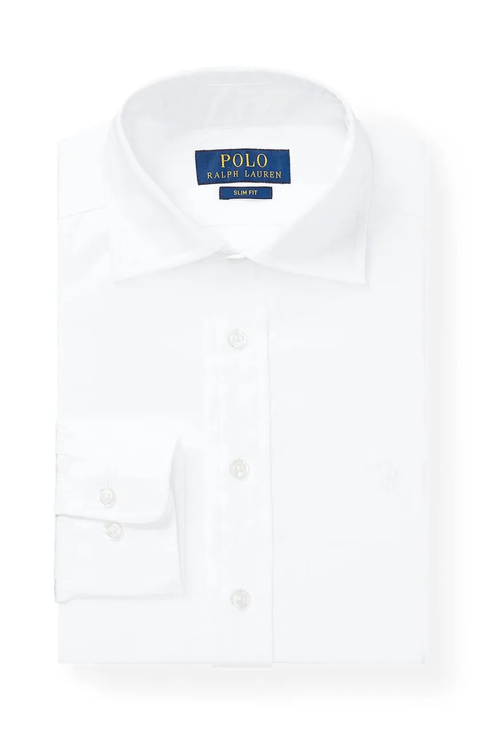 Polo Ralph Lauren - Dětská košile 134-158 cm 352713545001 bílá SS26