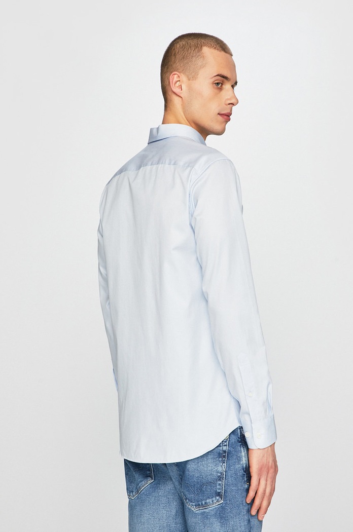 Košeľa Selected Homme modrá 16065894