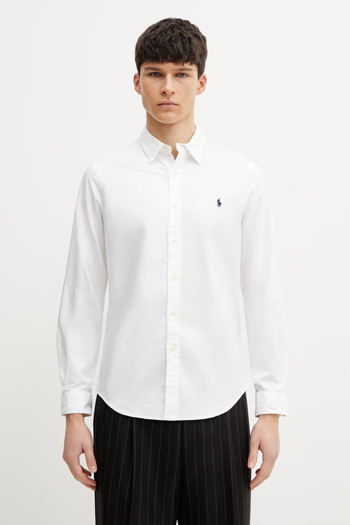 Polo Ralph Lauren shirt button-down white 710736557002