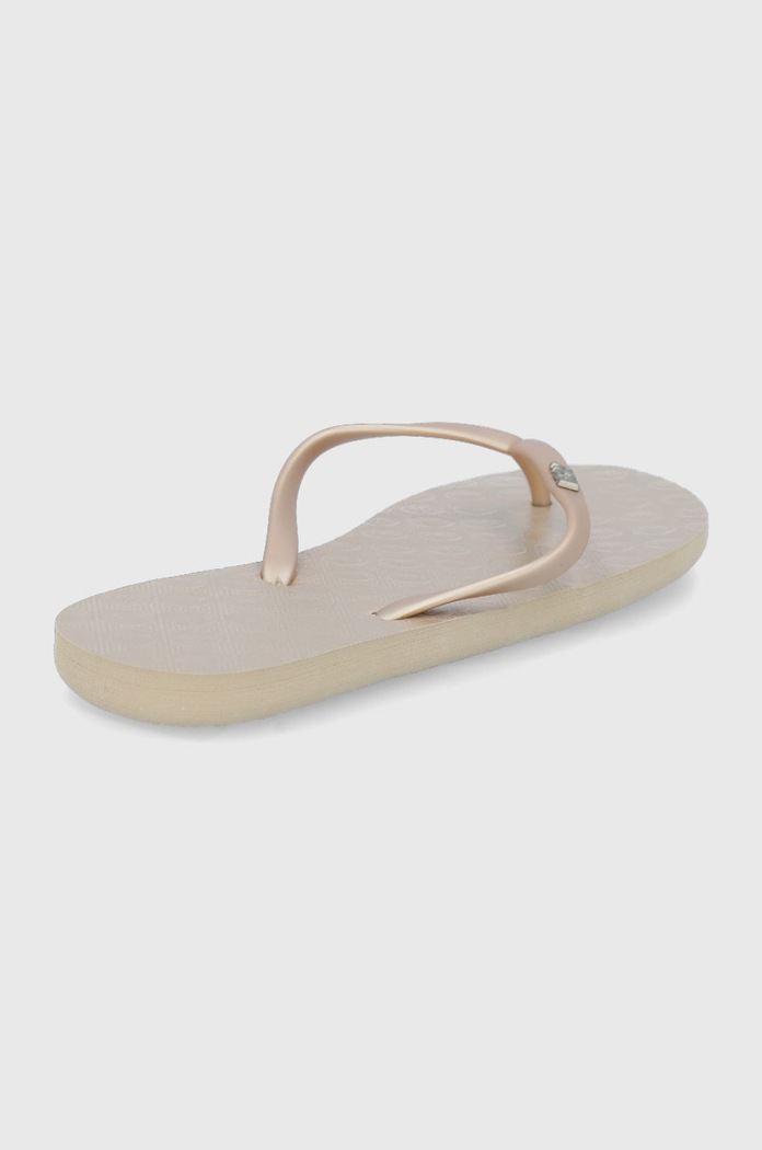 Obuwie Roxy Japonki Viva ARJL100663 złoty