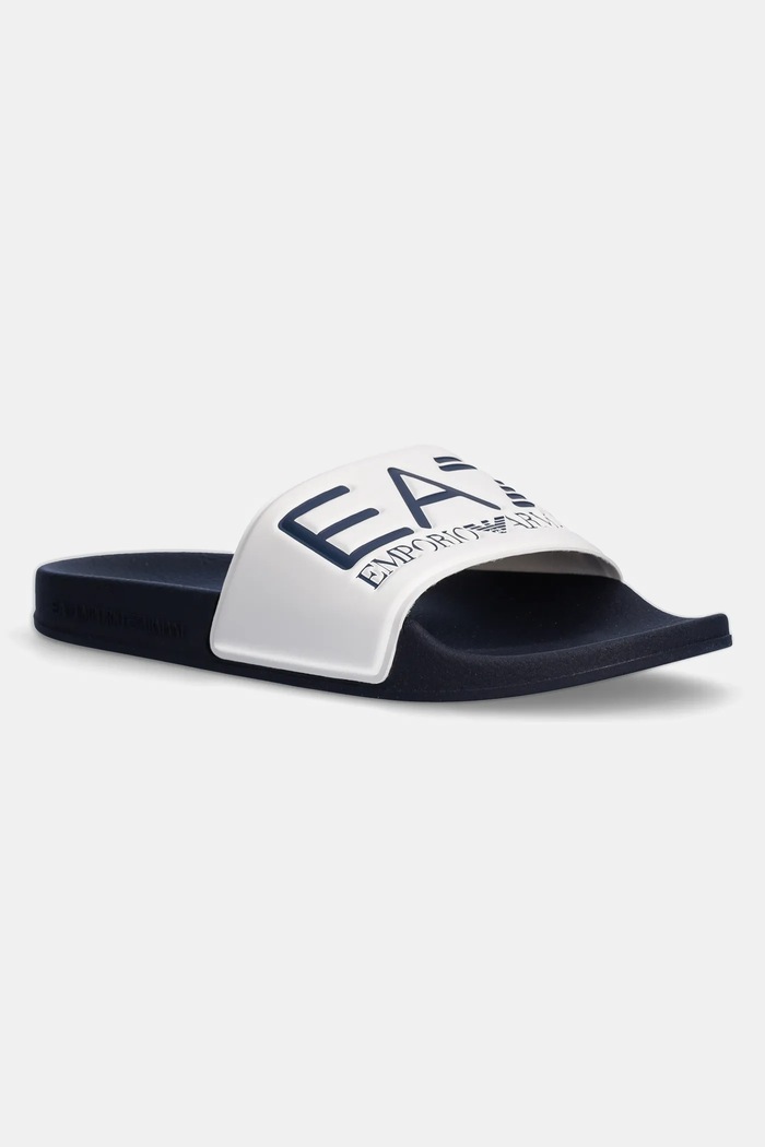 EA7 Emporio Armani - Šľapky plochý biela XCC22.XCP001