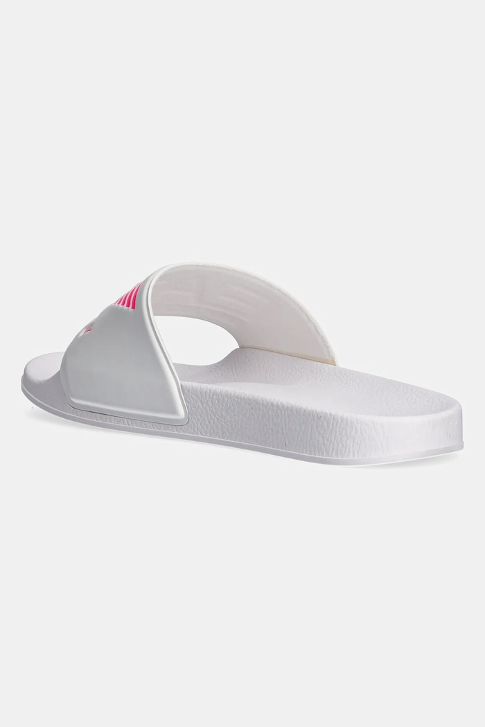 Încălțăminte EA7 Emporio Armani - Papuci XCC22.XCP001 alb