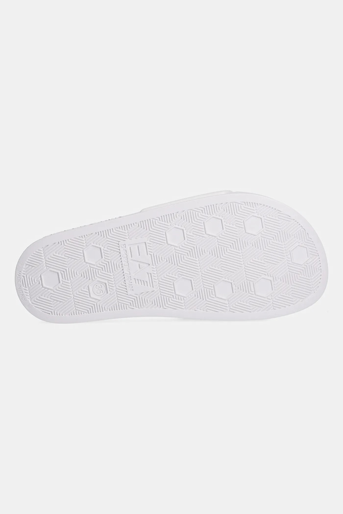 EA7 Emporio Armani - Papuci XCC22.XCP001 alb