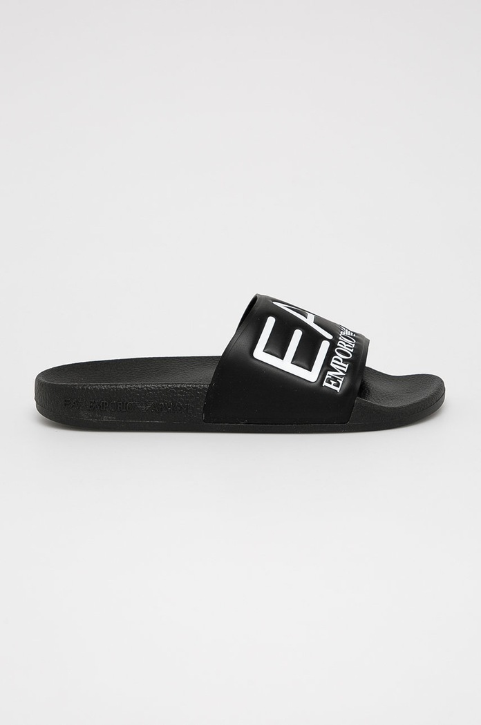 EA7 Emporio Armani - Papucs cipő szintetikus fekete XCC22.XCP001